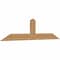 Ekena Millwork Portland Smooth Timber Gable Bracket, Western Red Cedar, 72"W x 18"H x 1 1/2"D x 5 1/2"F, 6/12 Pitch GBW072X18X0206POR00SWR - alternate 3